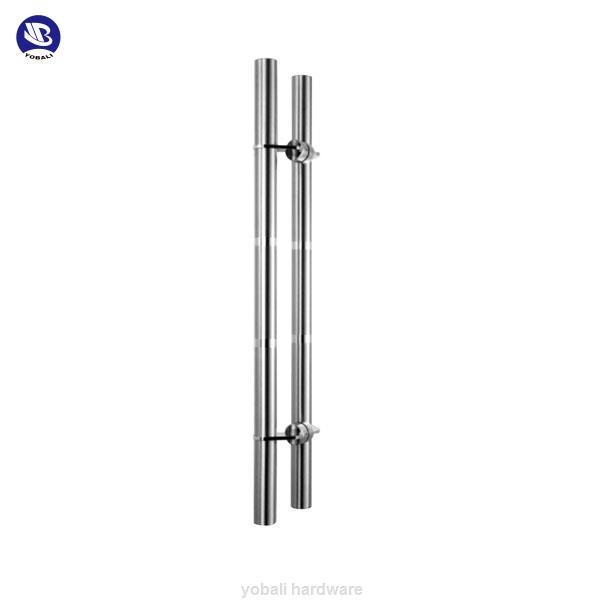 glass door handle office handle H shape handle